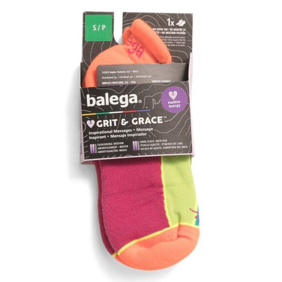BALEGA Orange Gg Positive Energy Low Cut Socks - Picture 1 of 1